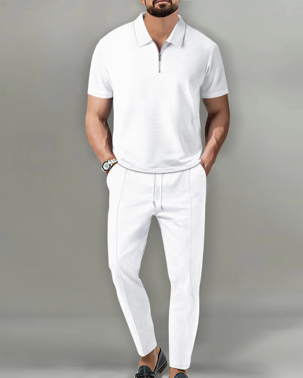 Adrian | Zip Polo