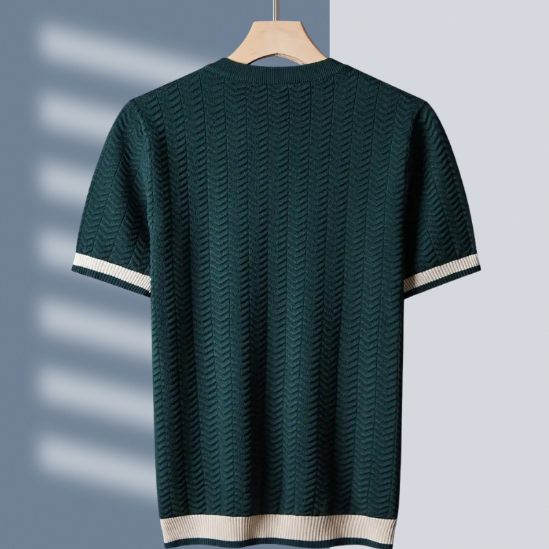 Álvaro® | Herringbone Knit Shirt