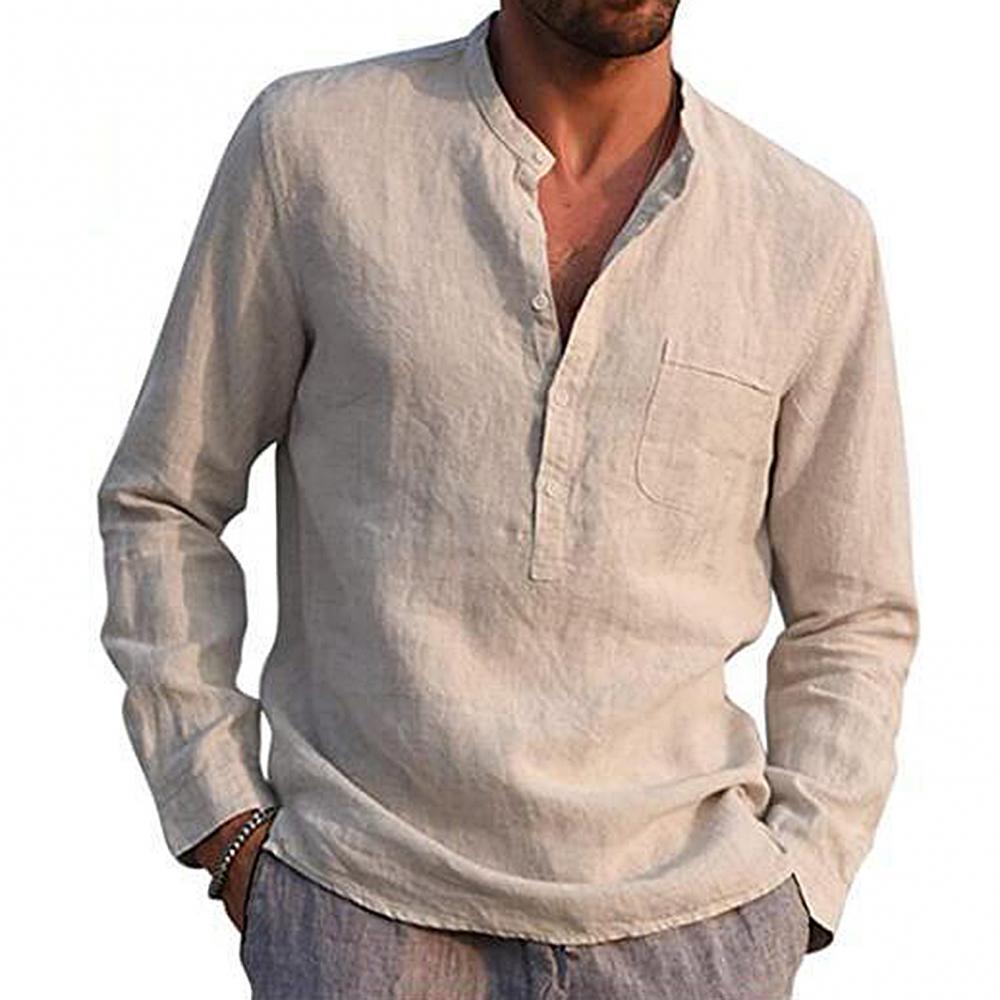 Jevan® | Casual Summer Shirt With Chest Pocket