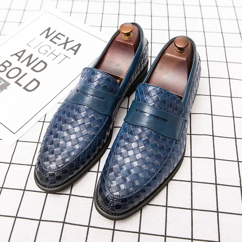 Oliver | Elegant Woven Loafers