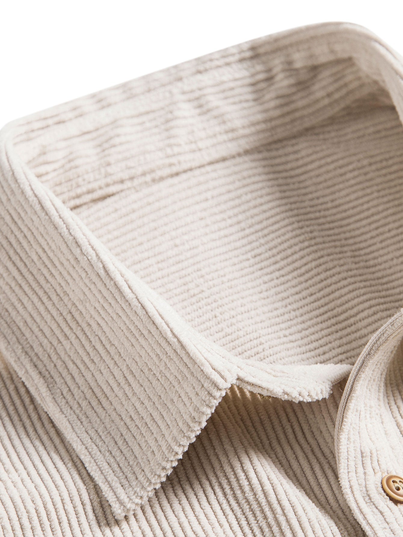 Claude® | Corduroy Button Up Short Sleeved Shirt