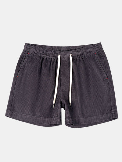 Venantius | Cotton Corduroy Drawstring Shorts