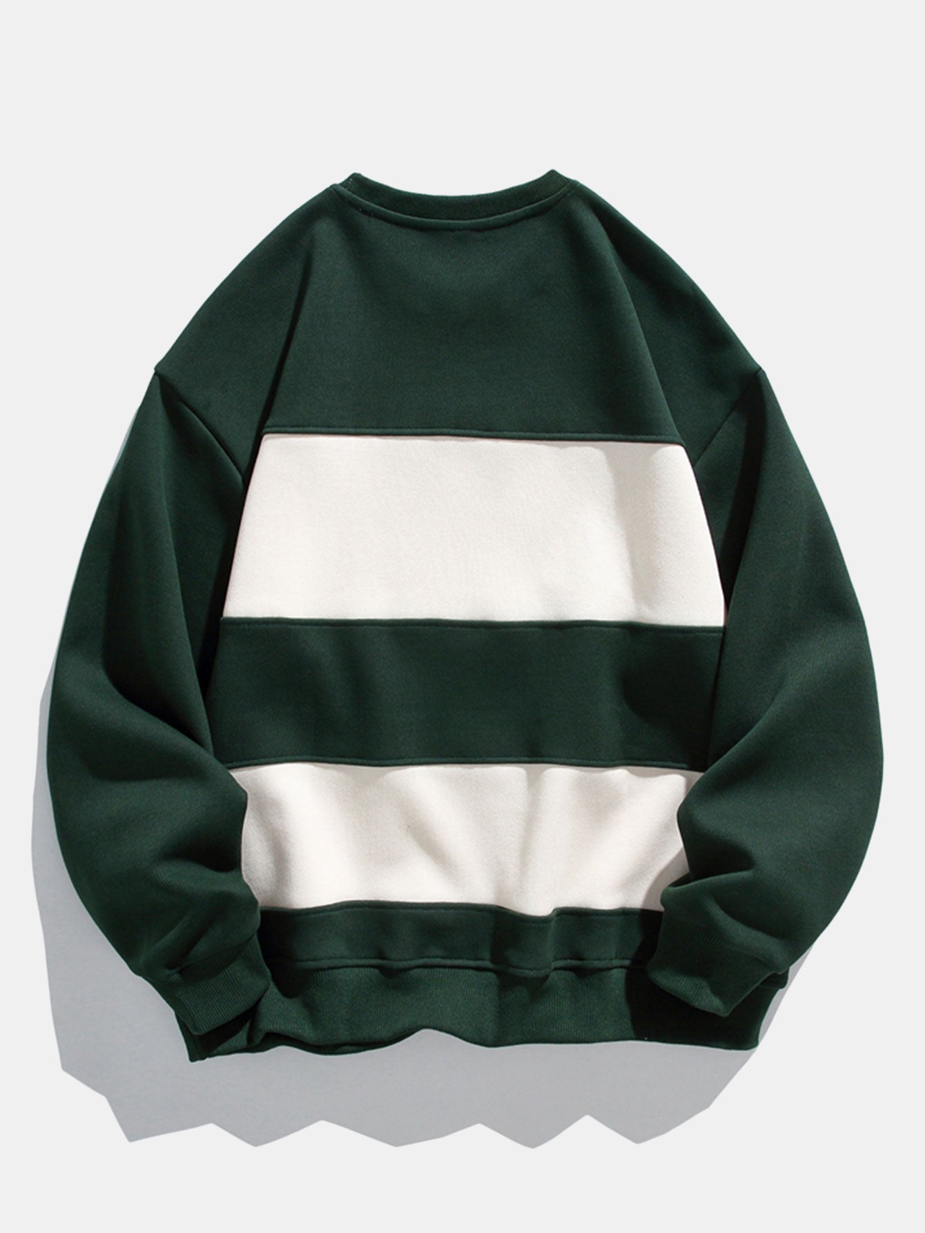 Arminius® | Relax Fit Color Block Crew Neck Sweatshirt