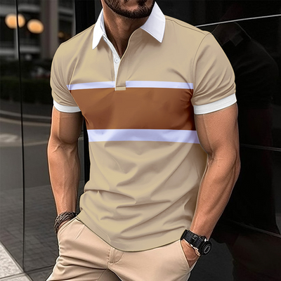 Lazarus® | Gestreiftes Polo Shirt