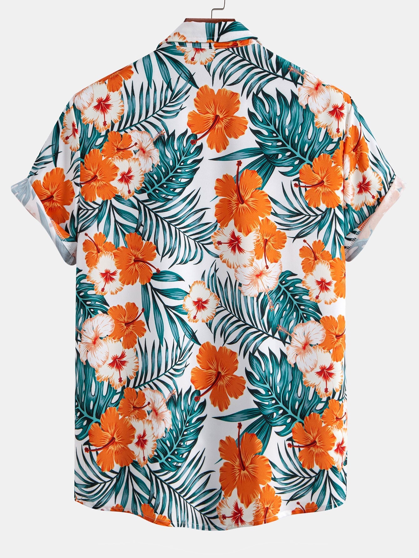 Lyle® | Tropical Flowers Print Button Up Shirt