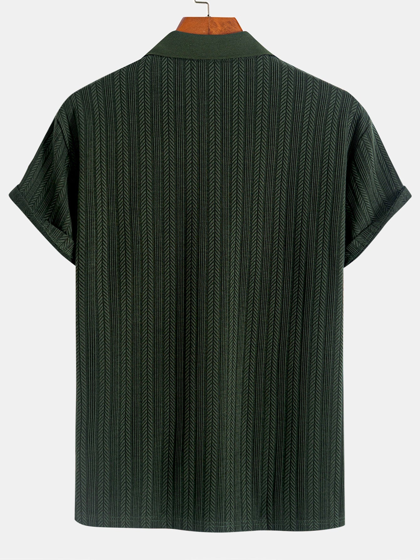 Stanley® | Textured Zipper Polo