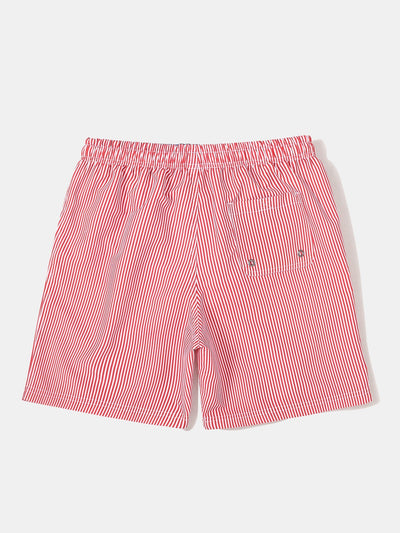 Adolphus® | 3 Pieces Vertical Striped Drawstring Swim Shorts