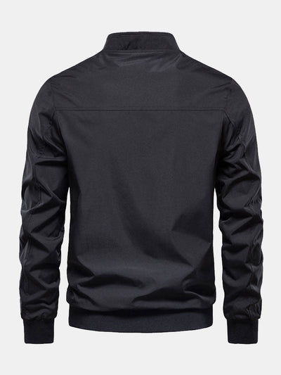 Erick® | Stand Collar Zip Up Jacket