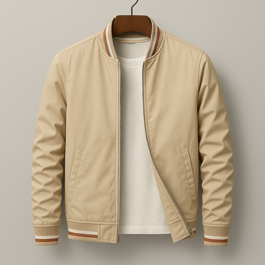Jose | SUMMER BOMBER JACKET WITH STRIPES