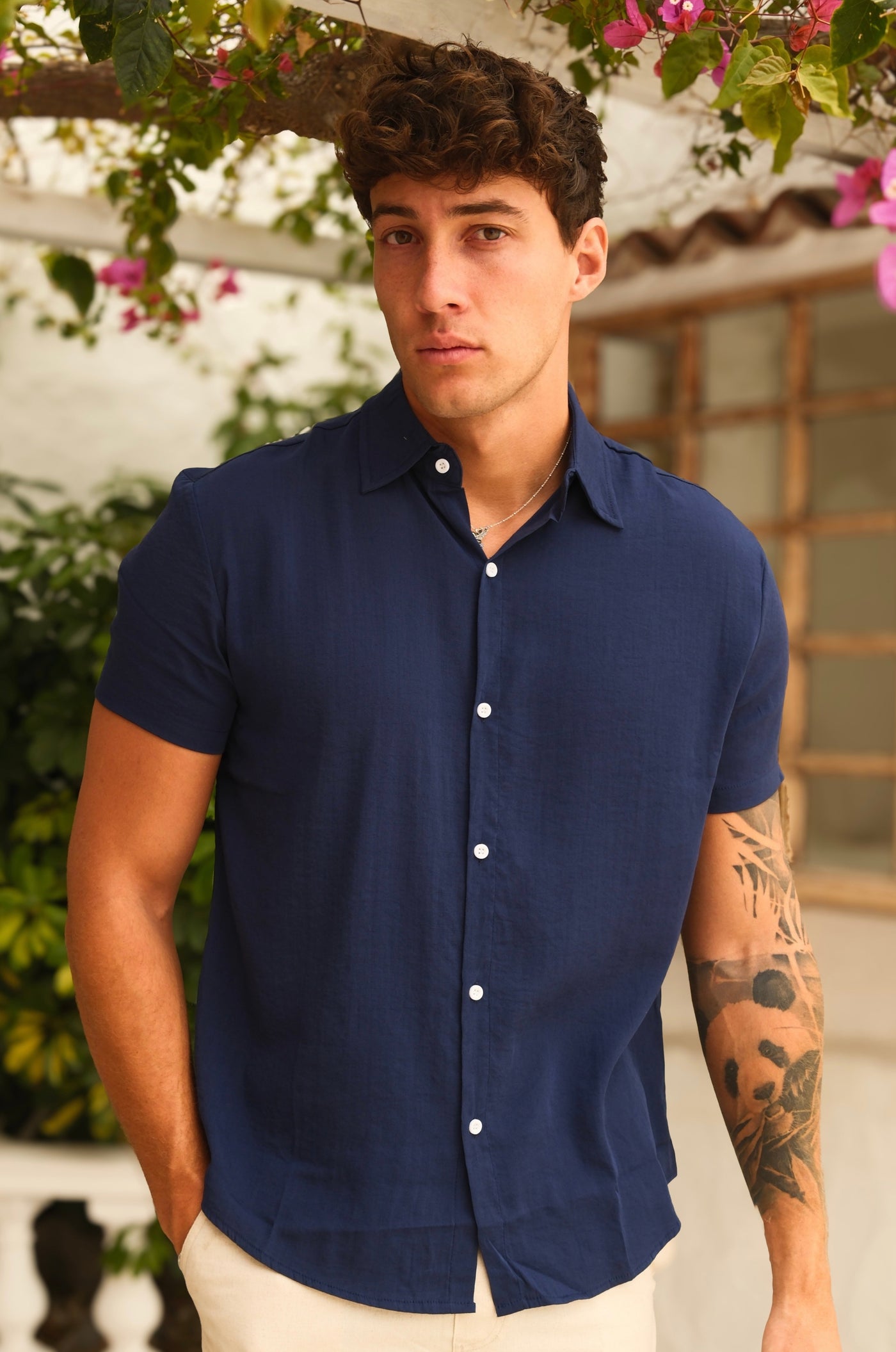 Hello LINEN SUMMER SHIRT