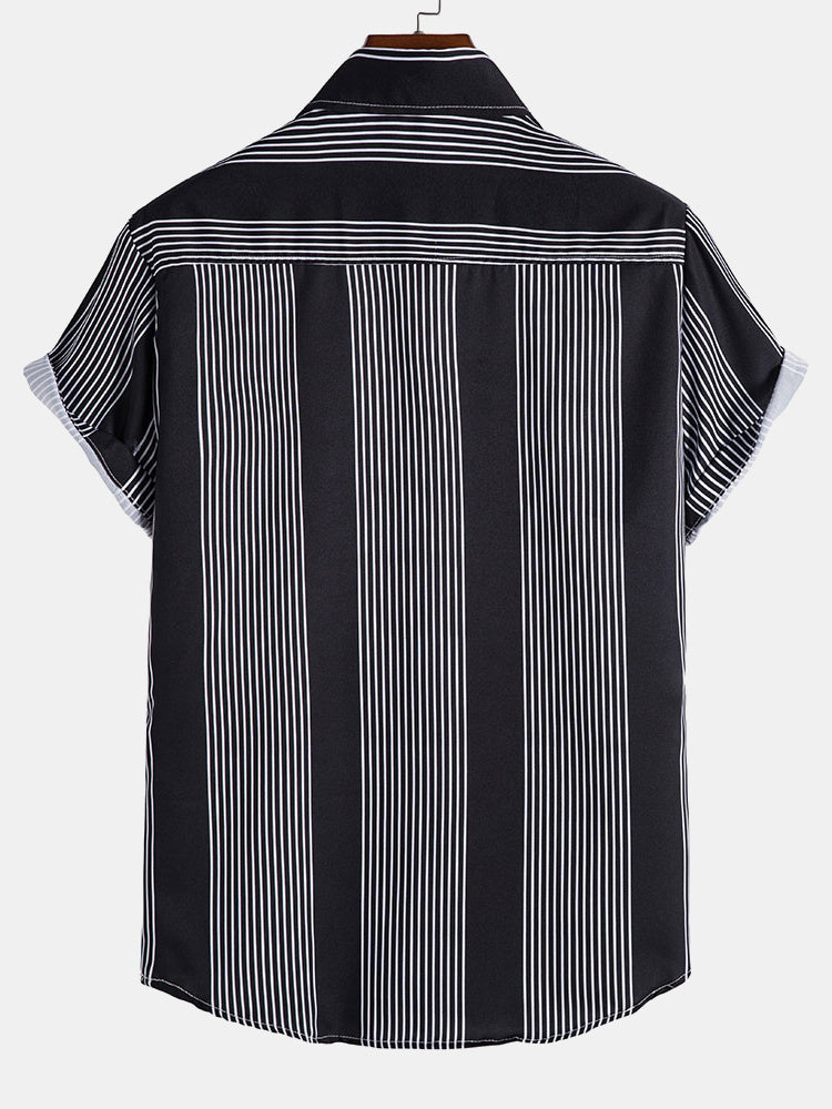 Asier® | Irregular Casual Stripes Shirts