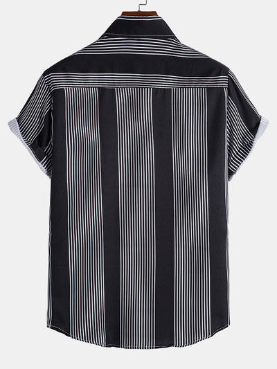Asier® | Irregular Casual Stripes Shirts