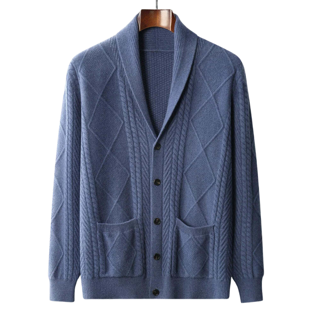 Dolores® | Exclusive Wool Cardigan With Check Pattern