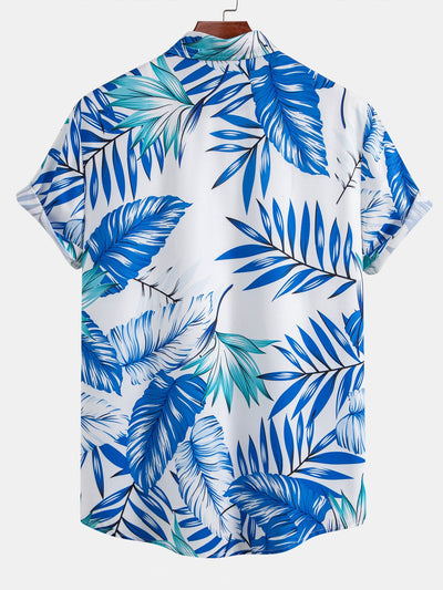 Murray® | Tropical Leaves Print Button Up Shirt