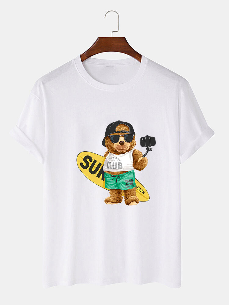Hudson® | Surf Bear Print T-Shirt