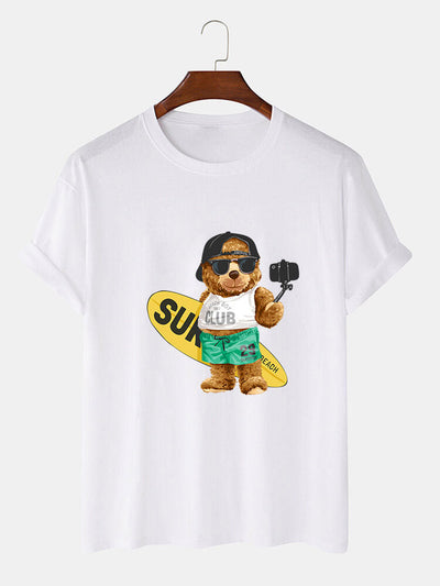 Hudson® | Surf Bear Print T-Shirt