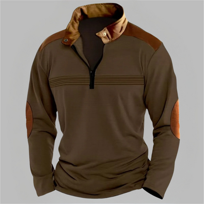 Vicente® | Comfortable Long Sleeve Polo Shirt
