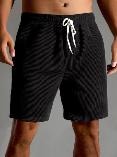 Yonathan® | Drawstring Corduroy Shorts