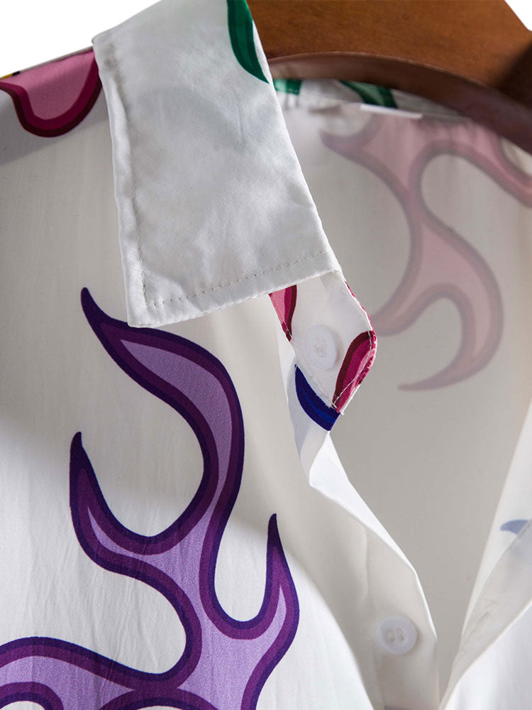 Asael® | Abstract Print Shirt