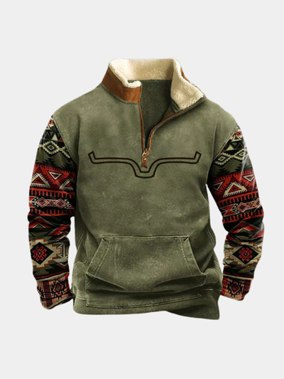David | ZIP-UP SWEATER