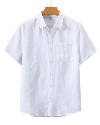 Ethan | Santorini Linen Shirt