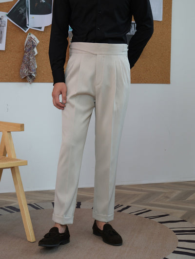 Bhanu® | MV Old Money High Waist Gurkha Trousers