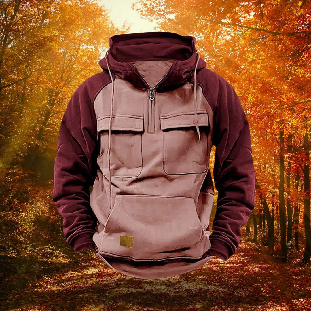 Gareth | Men's Rugged Adventure Hoodie