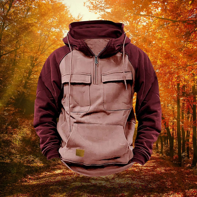 Gareth | Men's Rugged Adventure Hoodie