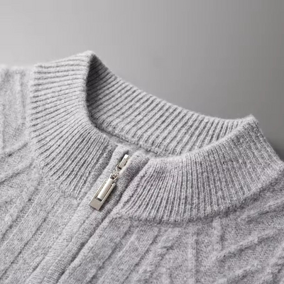 Xavier | Verona Cashmere Pattern Vest