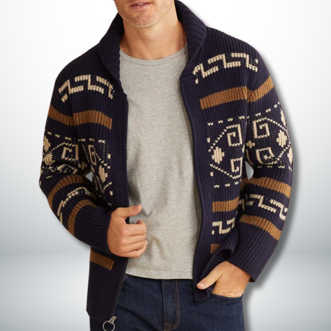 Alcides® | Artisan Cardigan With Pattern
