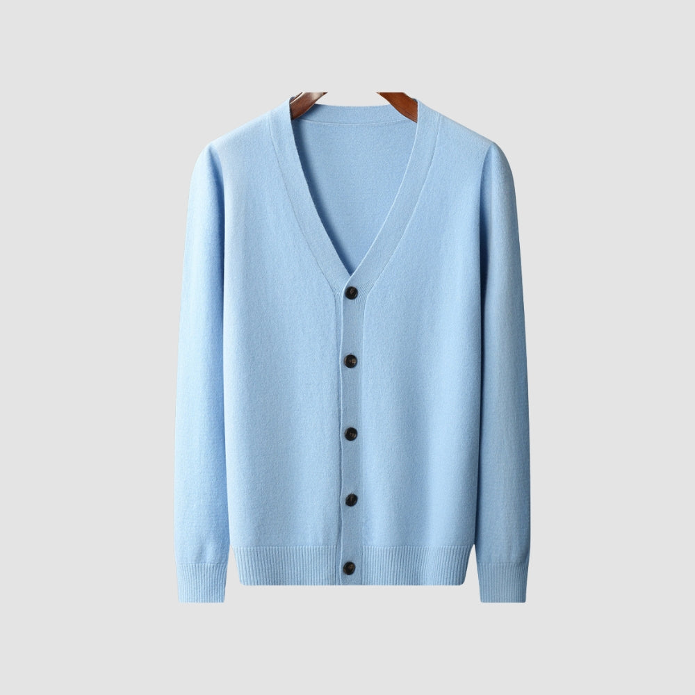 Bianca® | MV V-Neck Woolen Cashmere Cardigan