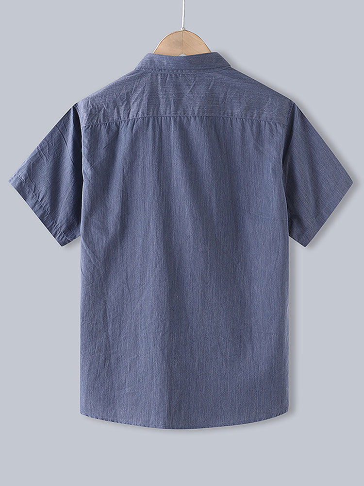 Arett® | Men Cotton Button Up Shirt