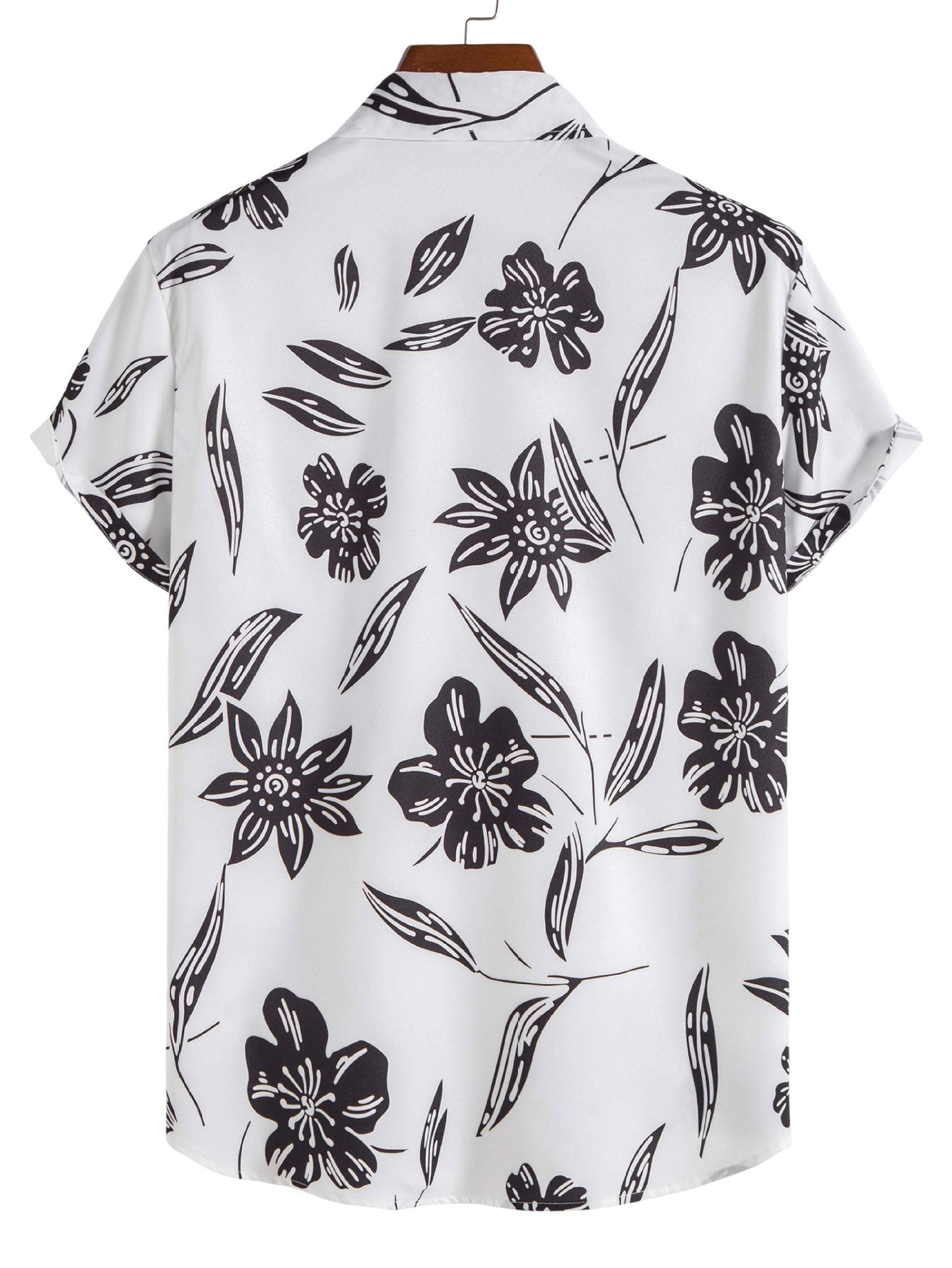 Alyosha® | Floral Print Button Up Shirt