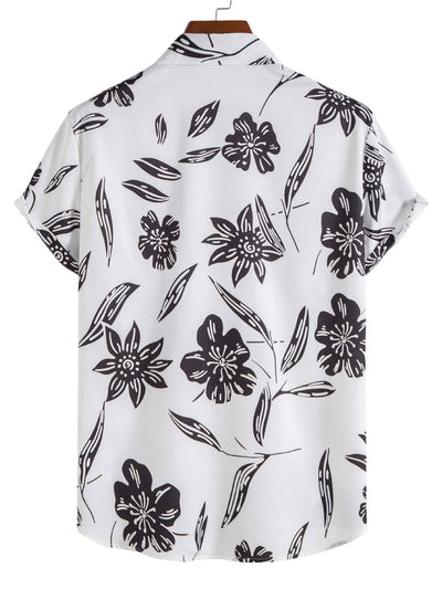 Alyosha® | Floral Print Button Up Shirt