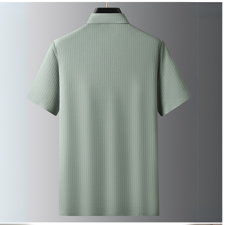 Marcel® | Texture-Zip Polo