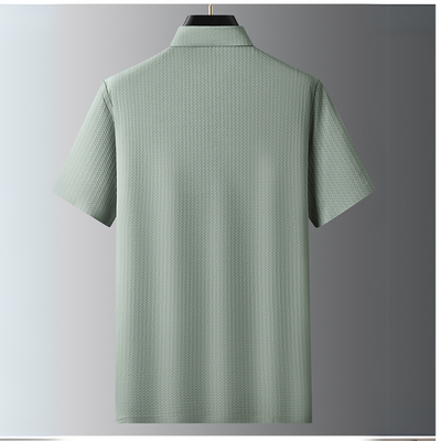 Marcel® | Texture-Zip Polo