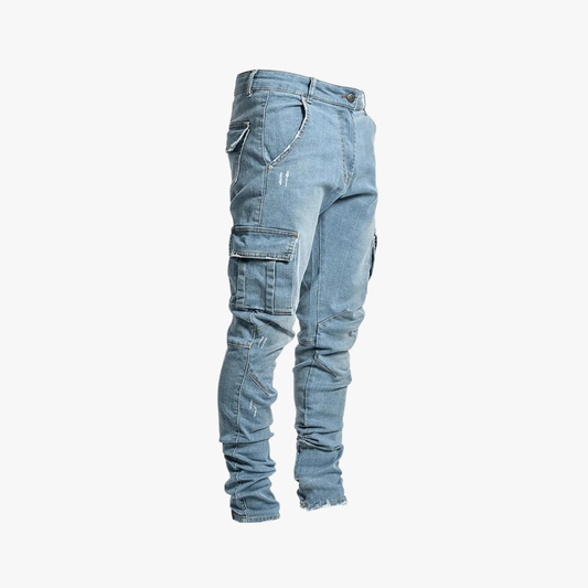 Zacarías® | Denim Cargo Pants