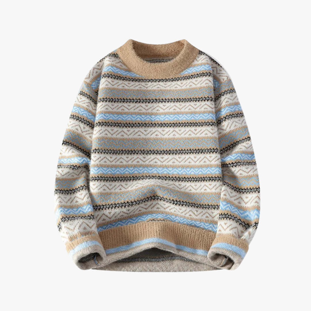 Saturnino® | Retro Pattern Sweater