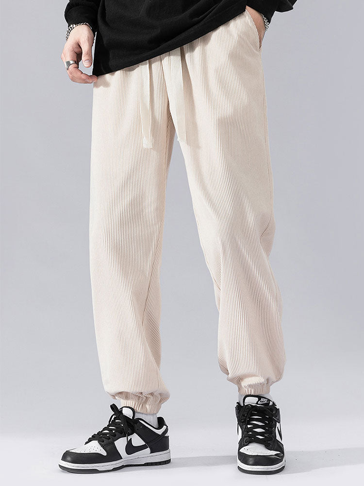 Adrián® | Drawstring Corduroy Joggers