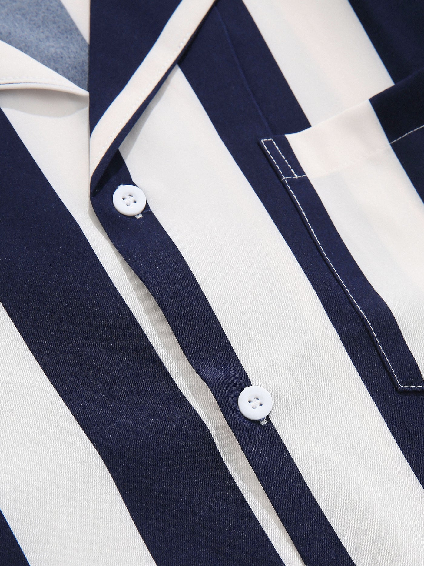 Artemon® | Stripes Casual Short Sleeve Shirts