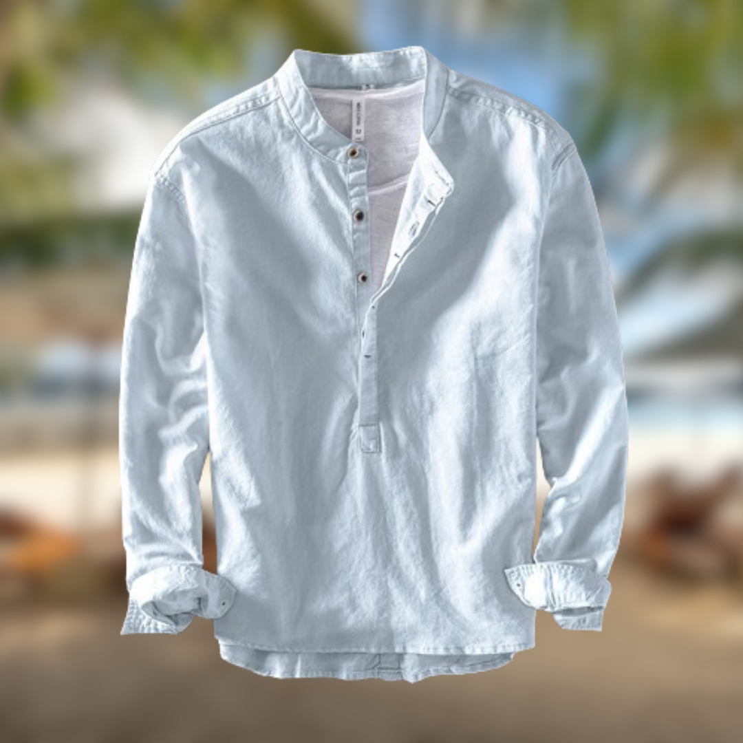 Ermenegildo® | Linen Blend Men's Shirt