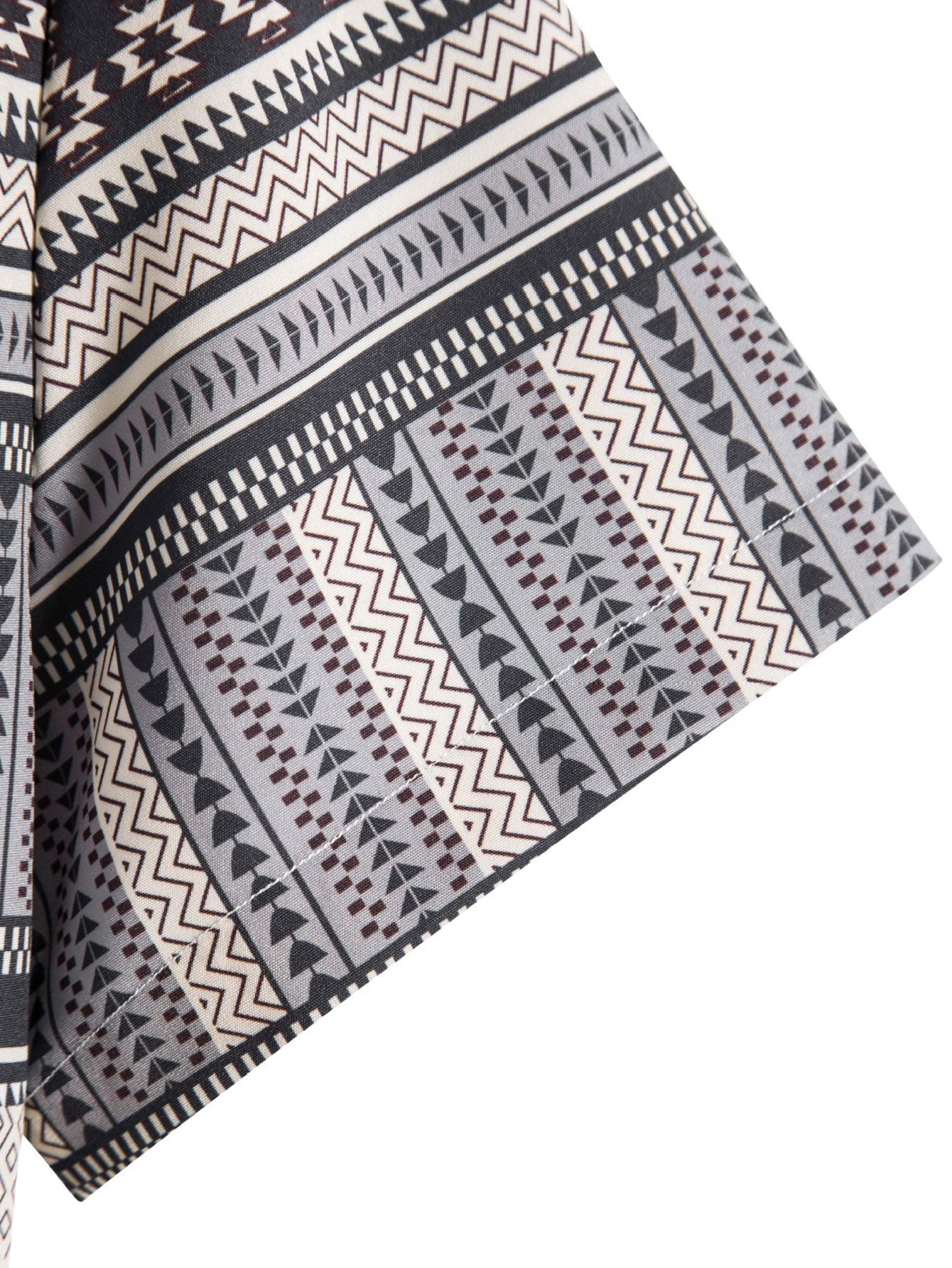 Aris® | Aztec Print Button Up Shirt