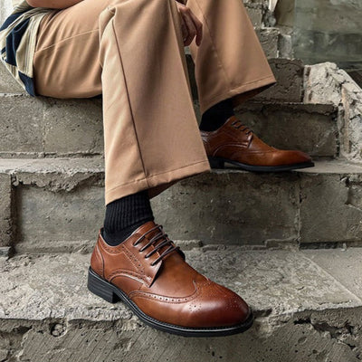 Zafar® | Pasera Genuine Leather Oxfords