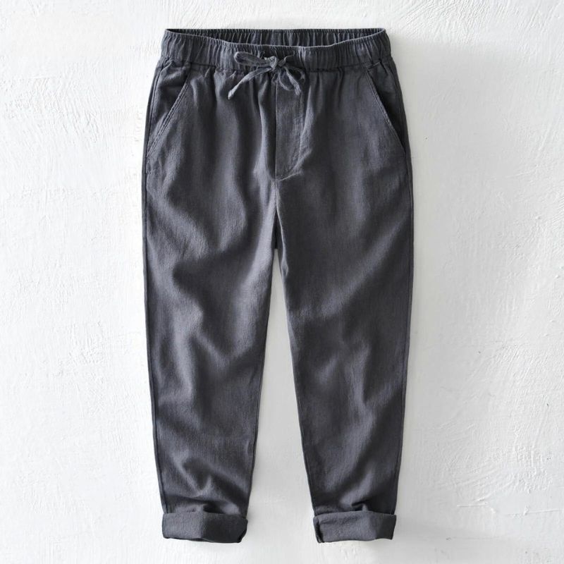 Bartel® | Raven Linen Trousers