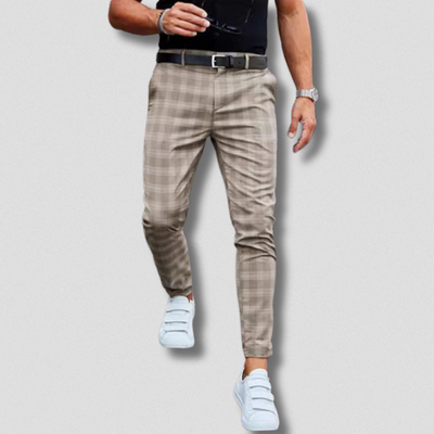 Elijah® | Premium Trousers With Checked Pattern