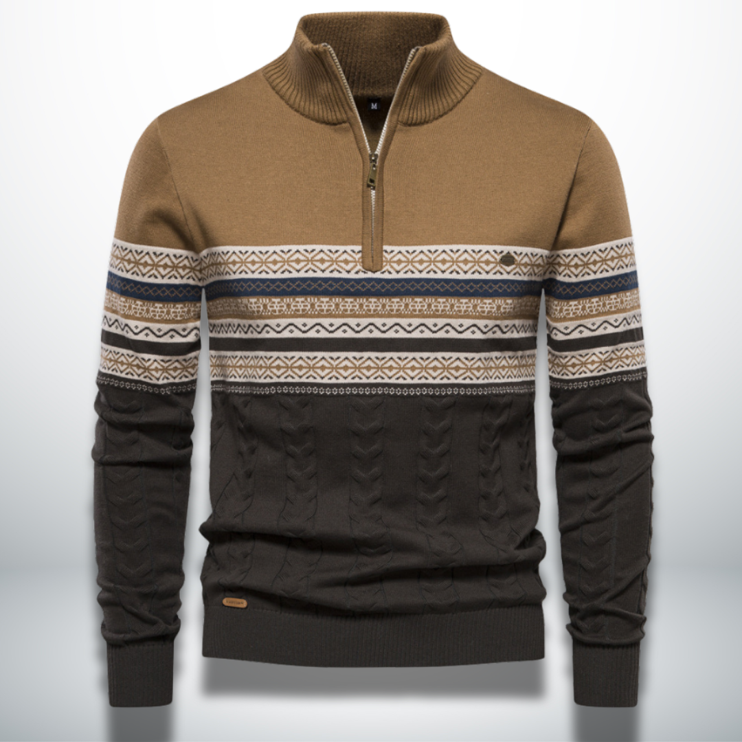 Casimiro® | Refined men's sweater in cotton