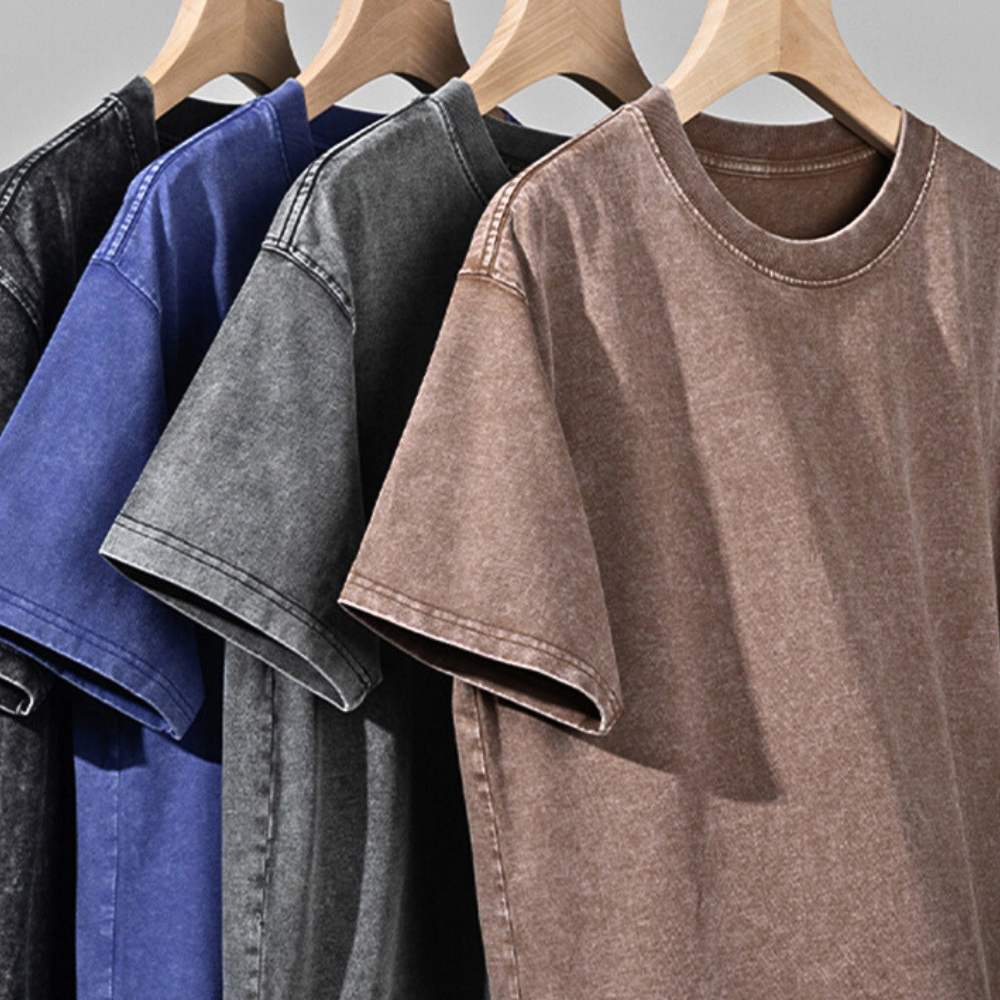 Aedon® | Stonewashed Essentials Tee Set