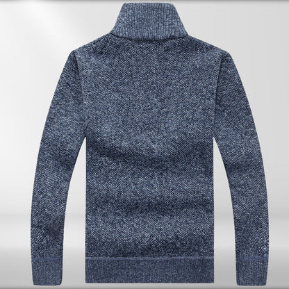 Diego® | Thicker Fleece Sweater With Half Zip