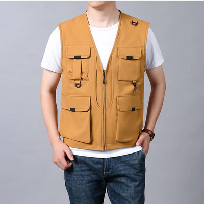 hola BREATHABLE MULTI-POCKET CARGO VEST