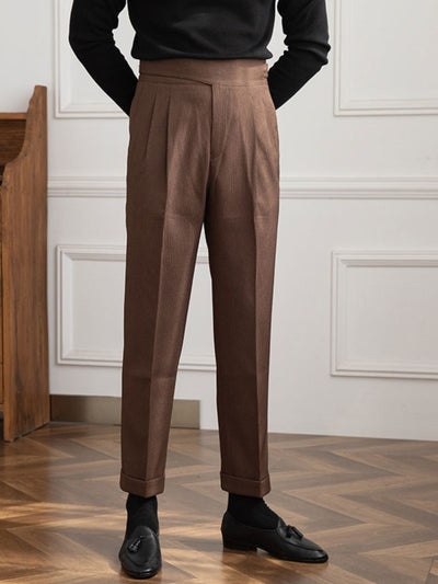 Bhanu® | MV Old Money High Waist Gurkha Trousers